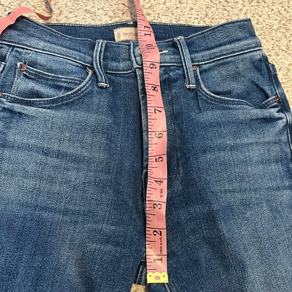 MOTHER Dazzler Straight Leg mid rise Crop in “We’re All In This Together”, 23 - Picture 10 of 16